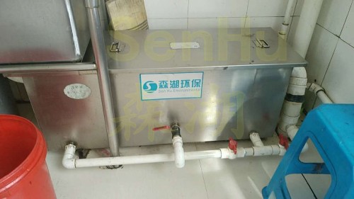 广州厨房洗碗池隔油池安装工程